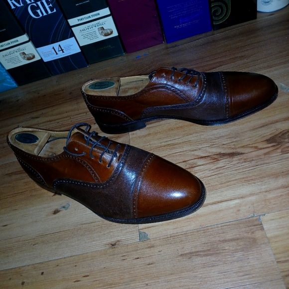 Mens Mezlan Captoe Dress Shoe - Picture 6 of 6